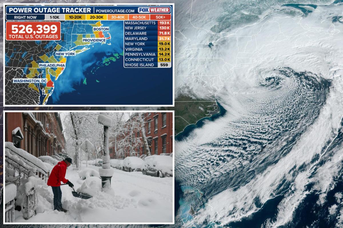 Manhattan Blizzard: Up to 12 Inches Snow, 55 MPH Winds